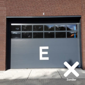 Zonder polycarbonaat raamfolie