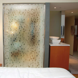 Raamfolie design decor DD 027 Atomen - folie ketting