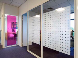 Raamfolie design decor DD 020 Stans - folie blokjes