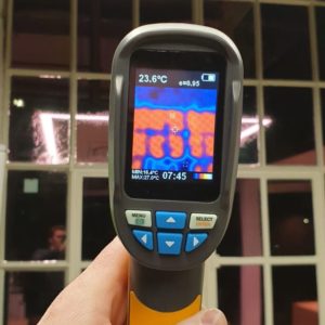 Isolatiefolie GSW Eco-Window meten