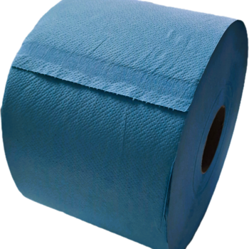 Industrieel Poetspapier 4 Rollen Blauw 18 cm x 180 m1