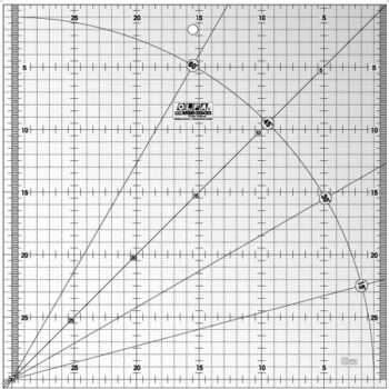 Olfa® Quiltliniaal MQR 30 x 30 cm
